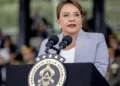 Presidenta de Honduras afirma que su gobierno logró la tasa de homicidios más baja en la historia reciente del país