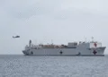 Barco hospital de la marina estadounidense llega a Panamá con misión humanitaria