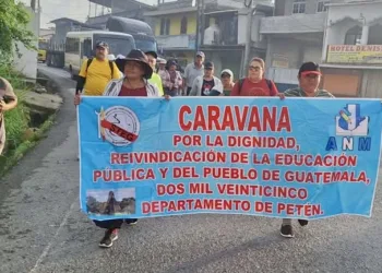 Gobierno de Guatemala fustiga a líder sindical de maestros y dice que por sus intereses se paraliza el país