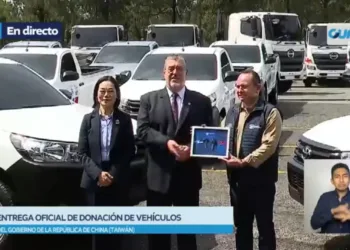 Taiwán dona a Guatemala 45 vehículos para apoyar programas sociales