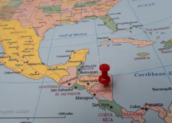 mapa de nicaragua