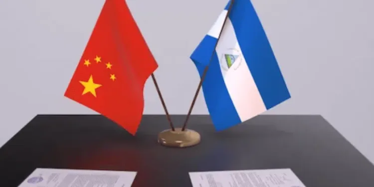 banderas china nicaragua