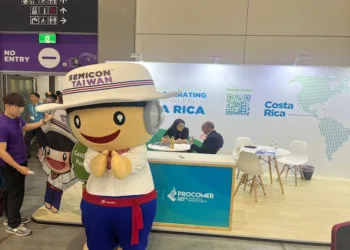 Costa Rica debutó en feria Semicon Taiwán 2025 en busca de inversiones en semiconductores