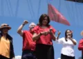 Candidata hondureña Rixi Moncada llama a derrotar la corrupción en medio de señalamientos de anomalías al oficialismo