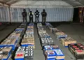 Decomisan 1,223 paquetes de droga en puerto de Panamá con destino a Bélgica y Dinamarca
