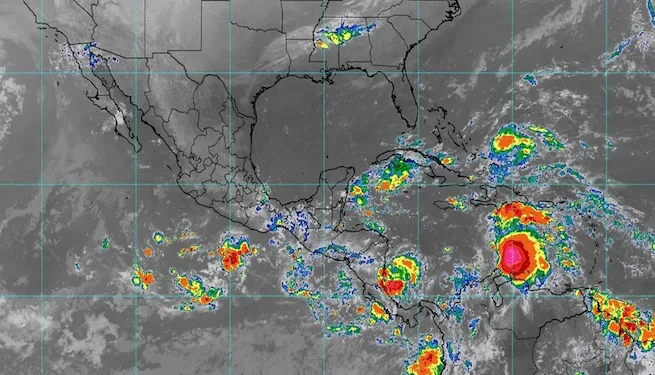 Tormenta tropical Melissa no representa amenaza para Centroamérica, según autoridades