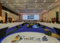 John Briceño es único jefe de gobierno centroamericano en la IV Cumbre CELAC-UE en Santa Marta, Colombia