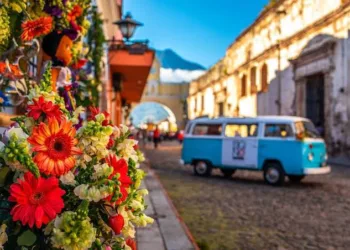 Antigua Guatemala vive el Festival de las Flores 2025 con homenaje a artistas y miles de arreglos multicolores