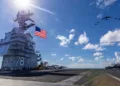 El Comando Sur de EEUU confirma que el portaaviones USS Gerald R. Ford ya opera en el Caribe