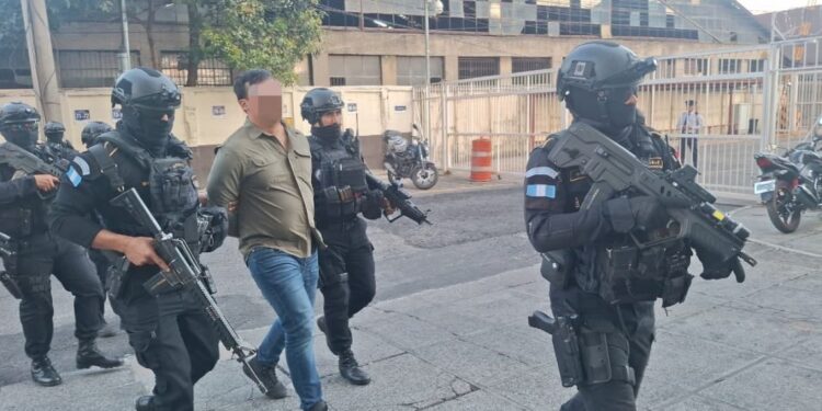 Capturan en la capital guatemalteca a mexicano con orden de extradición por narcotráfico hacia EE UU