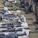 Ejército y policía de Guatemala decomisan armas y erradican plantación de marihuana en Petén; hay cinco capturados