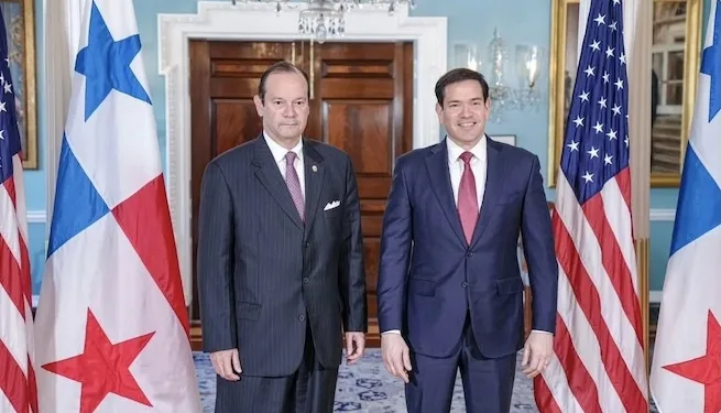 Marco Rubio recibe a canciller panameño para reforzar cooperación y abordar crisis en Venezuela