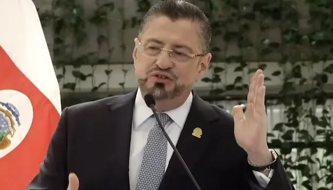 Inteligencia costarricense denuncia plan para asesinar al presidente Rodrigo Chaves
