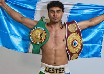 Guatemalteco Lester Martínez sube al puesto 2 del ranking supermediano del WBC antes de su pelea por el título interino