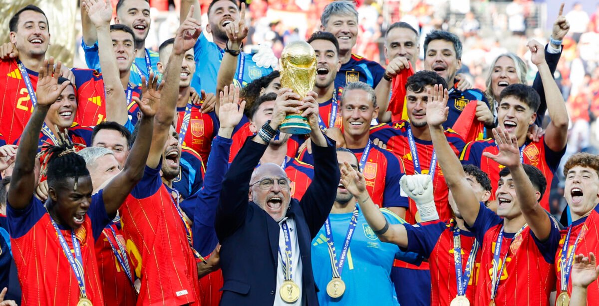 España recupera el liderato del ranking FIFA tras conquistar el Mundial y México entra al top 10
