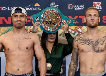 El boxeador guatemalteco Lester Martínez defiende su título ante el invicto Luka Plantić en Los Ángeles