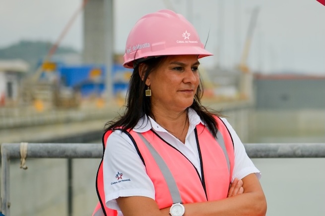 La ingeniera Ilya Espino asume el lunes como la primera mujer en dirigir el Canal de Panamá