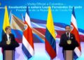 Presidentes de Colombia y Costa Rica anuncian cooperación en seguridad para intercambio de inteligencia e información