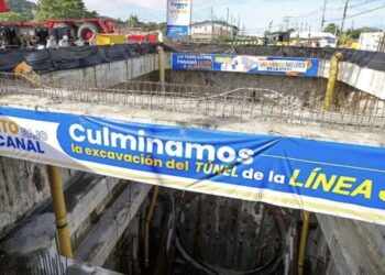 Completan la excavación del túnel de la Línea 3 del Metro de Panamá