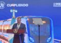 Presidente de Guatemala presenta avances del Metroriel, el tren urbano que busca reducir hasta 90 minutos los viajes