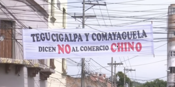 Comerciantes protestan contra expansión de tiendas chinas en Honduras