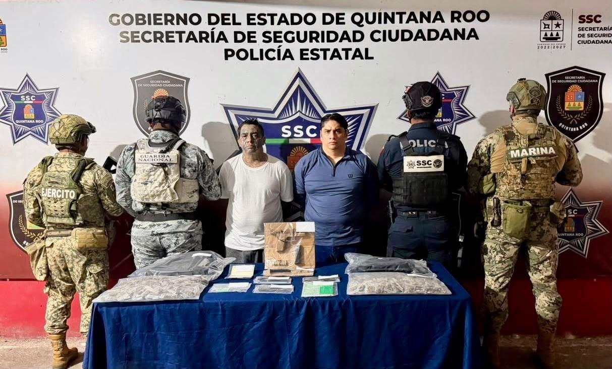 Guatemala: dos prófugos de cárcel Fraijanes II fueron capturados en Quintana Roo, México