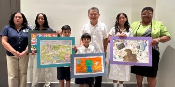 Cuatro estudiantes de Belice ganan premios en concurso internacional de arte de Taiwán