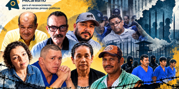 La dictadura de Nicaragua mantiene 72 presos políticos y 33 desaparecidos