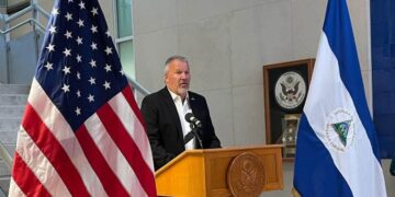 Encargado de Negocios de EE UU retorna a Managua tras ser llamado a consultas a Washington